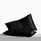 Black Envelope 22 Momme Mulberry Silk Pillowcase UK for Sale