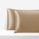 Cappuccino Envelope 22 Momme Mulberry Silk Pillowcase UK for Sale