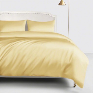 Gold 22 Momme Mulberry Silk Duvet Cover UK for Sale