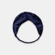 Navy Mulberry Silk Headband UK for Sale